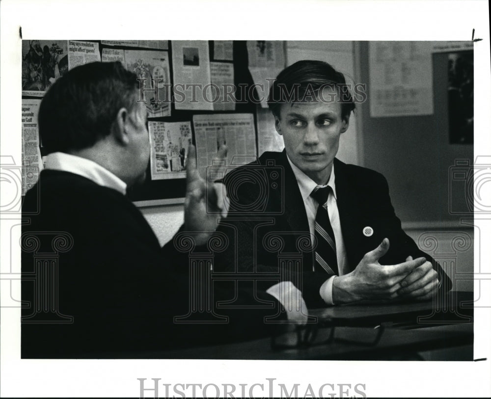 1991 Press Photo Afghanistan war veteran Nicholay Kherik- Historic Images