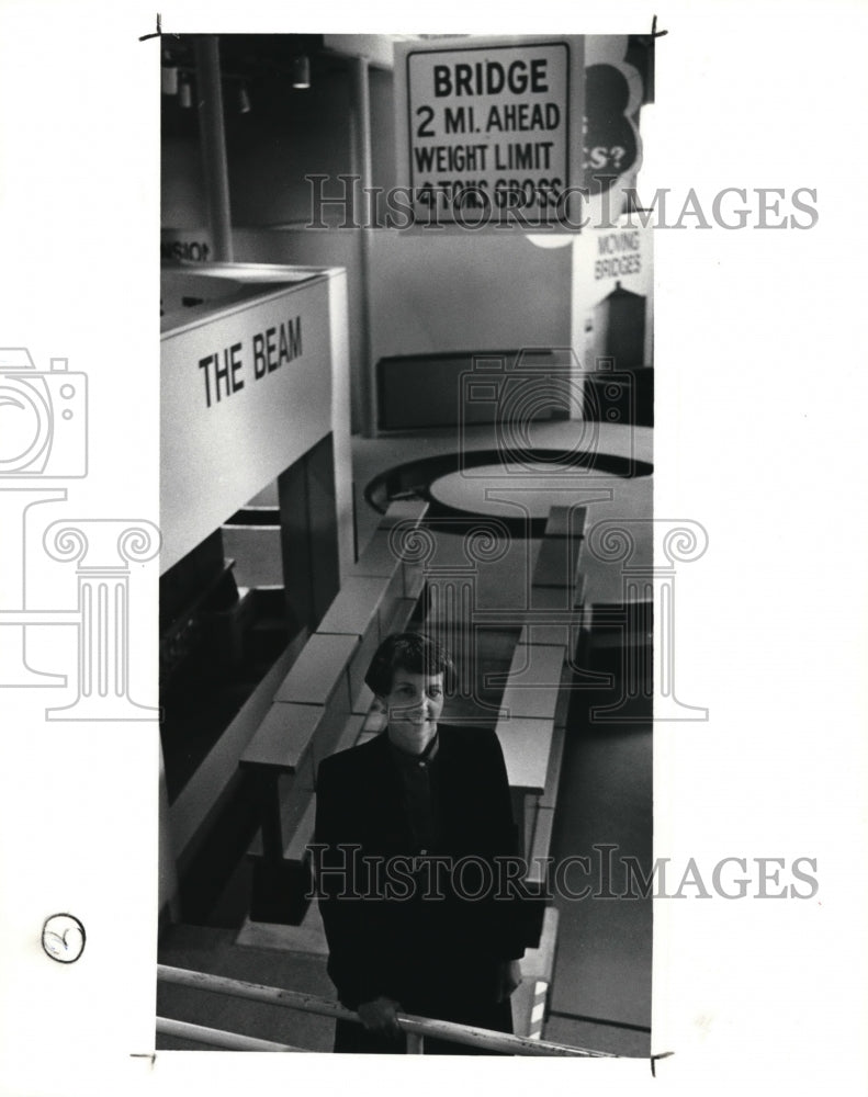 1990 Press Photo Nancy King Smith Director of Children&#39;s Museum- Historic Images