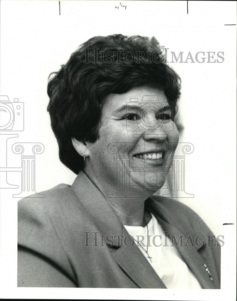 1991 Press Photo Sister Chris Schenk- Historic Images