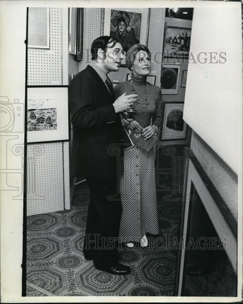 1972 Press Photo Dr. and Mrs. Lawrence Singerman - Historic Images