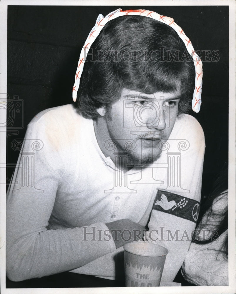 1972 Press Photo Jeff Simpson of Wright Airlines