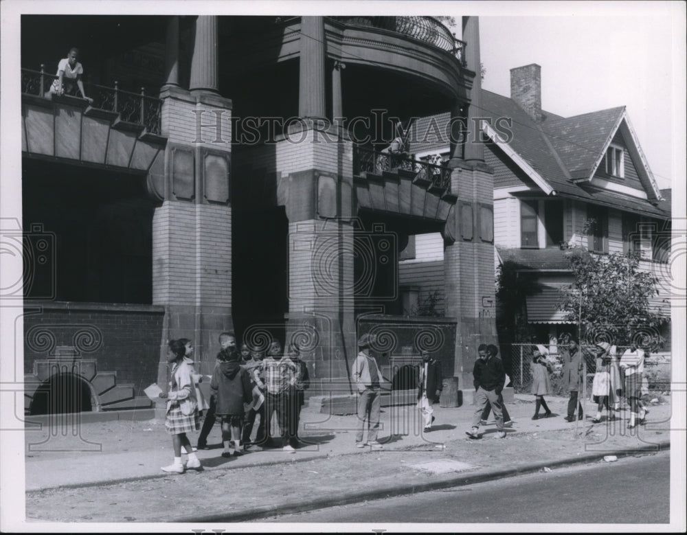 1966 Press Photo Hough Area Urban Project at Cleveland - Historic Images