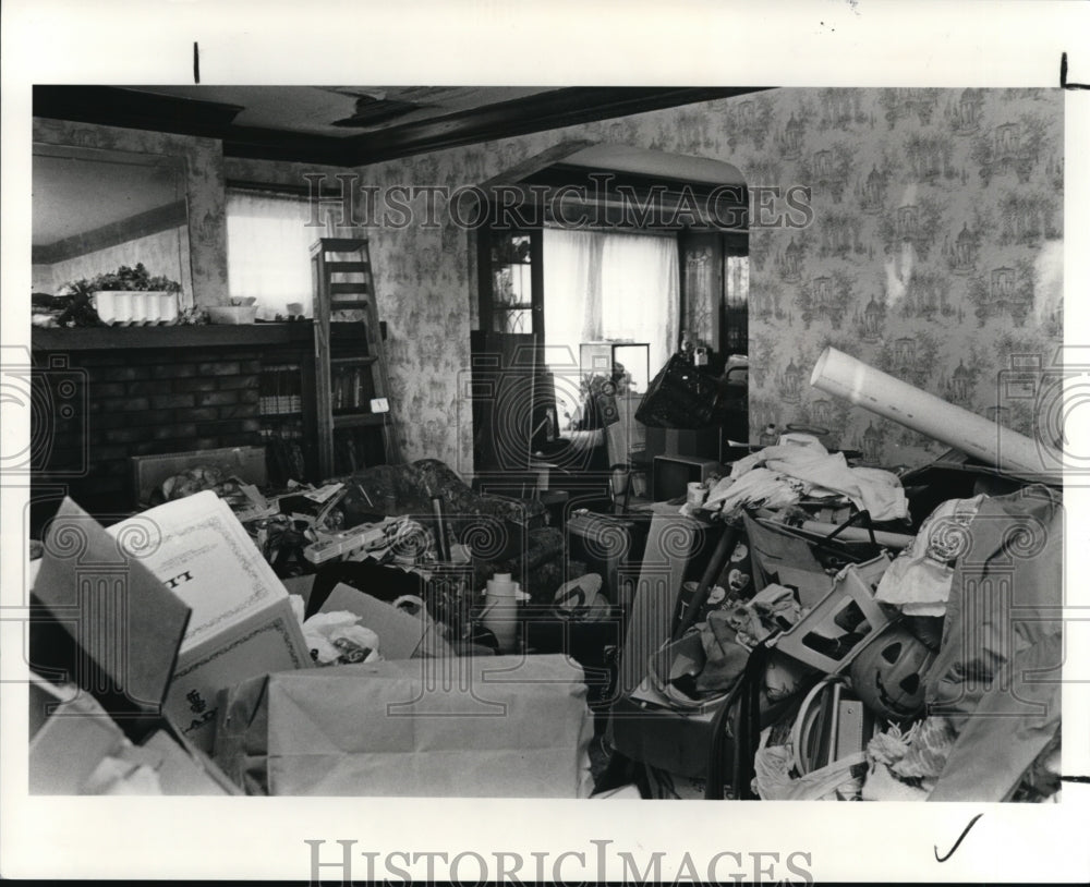 1990 Press Photo Stella Szczegielniak Home- Historic Images