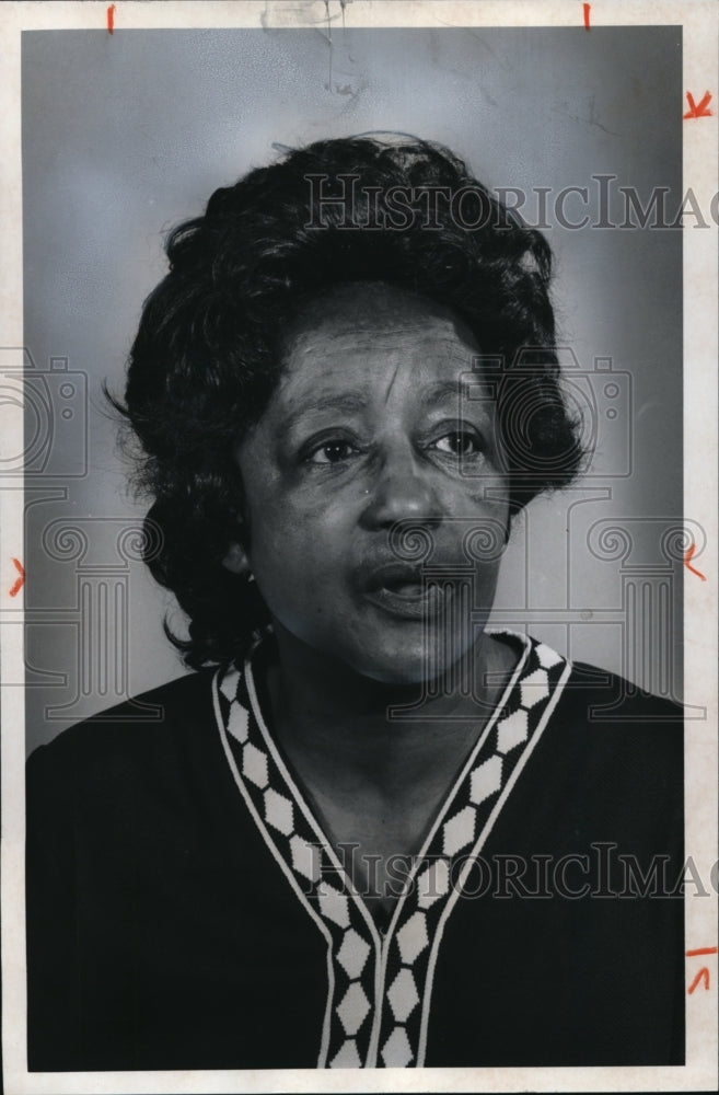 1975 Press Photo Mrs. R.C. Sparks- Historic Images