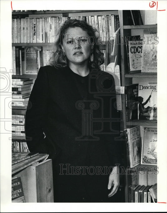 1991 Press Photo Amy Sparks Member of Team of Poets - Historic Images