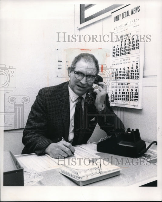 1971 Press Photo Edward J Smith of Parma - cva44534