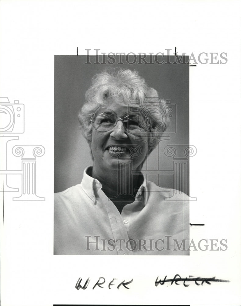 1991 Press Photo Westlake resident, Susan Spurrier- Historic Images