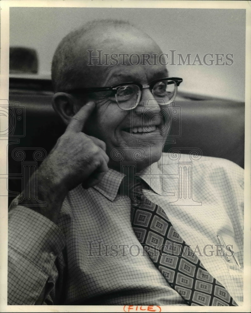 1971 Press Photo William M. Wore