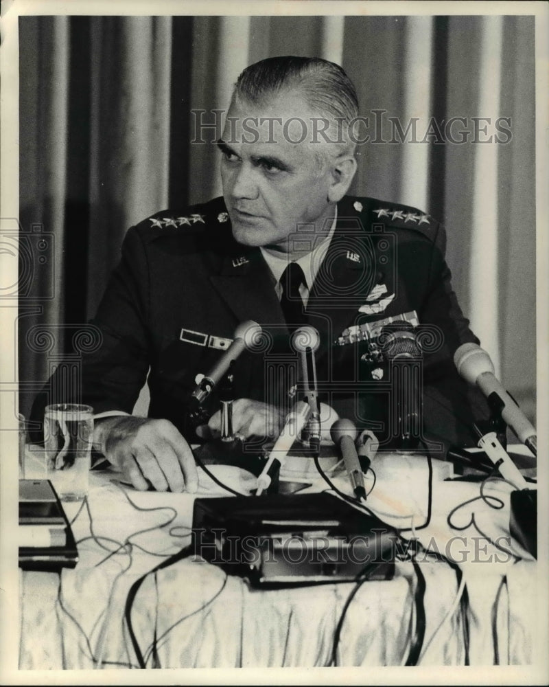 1971 Press Photo General William Westmoreland- Historic Images