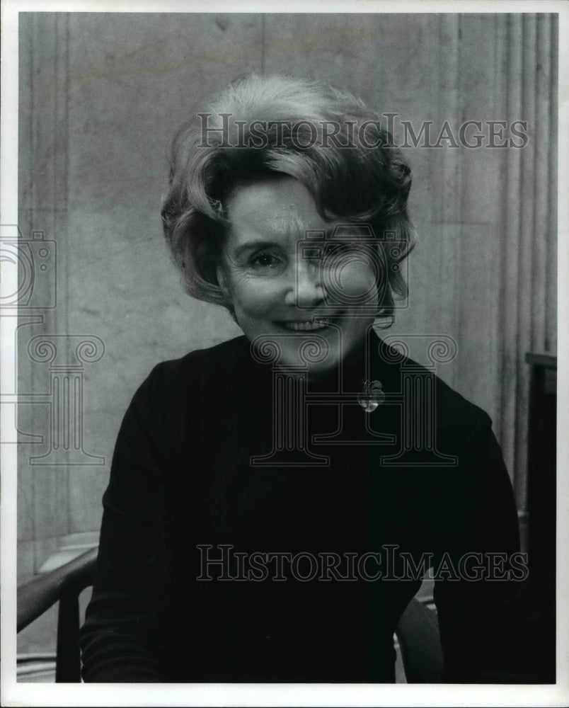 1973 Press Photo Litton Industries Inc. former director, Mrs. Jayne Spain