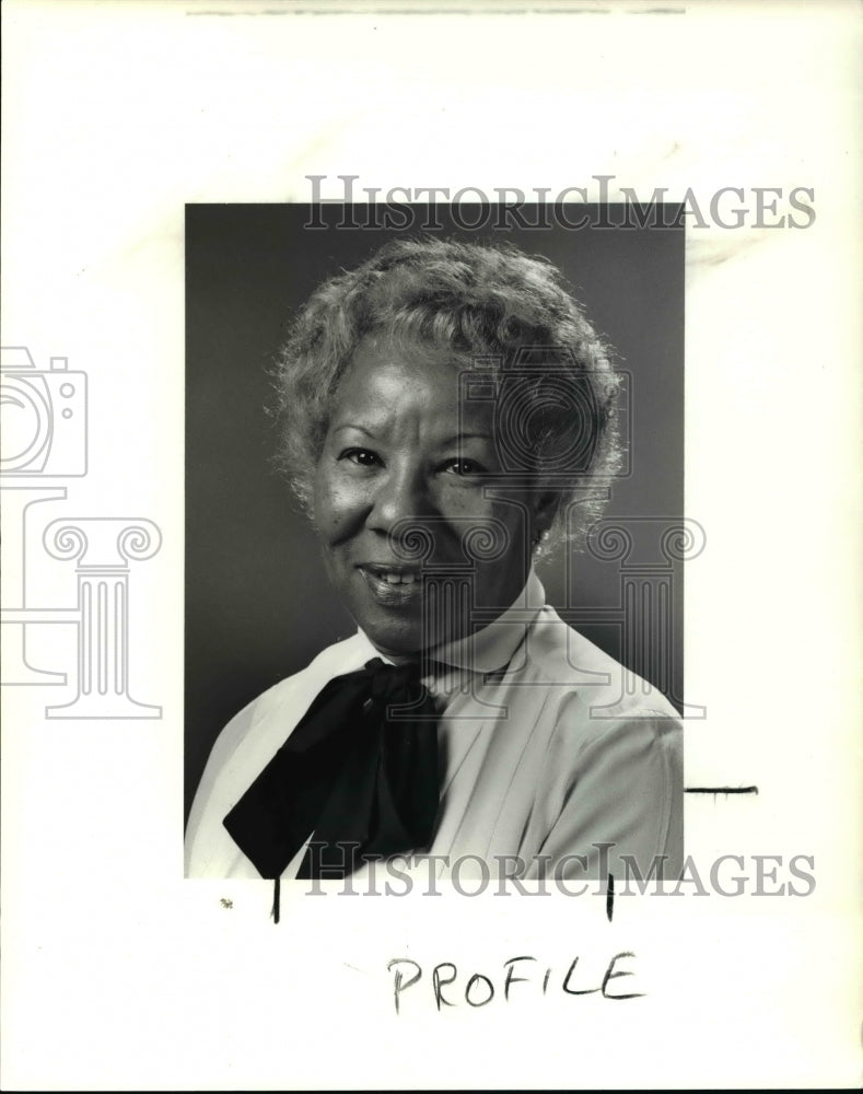 1990 Press Photo Dorothy E. Thorne- Historic Images