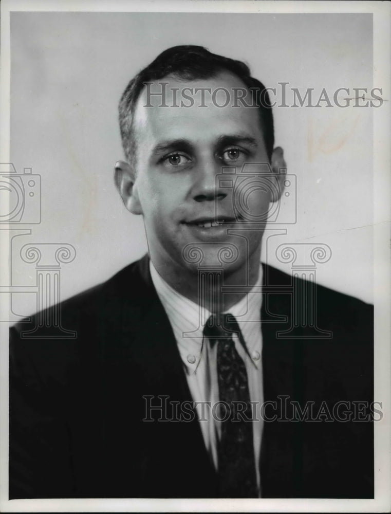 1969 Press Photo Tom Zoul PD Wrestling Staff - cva46309- Historic Images