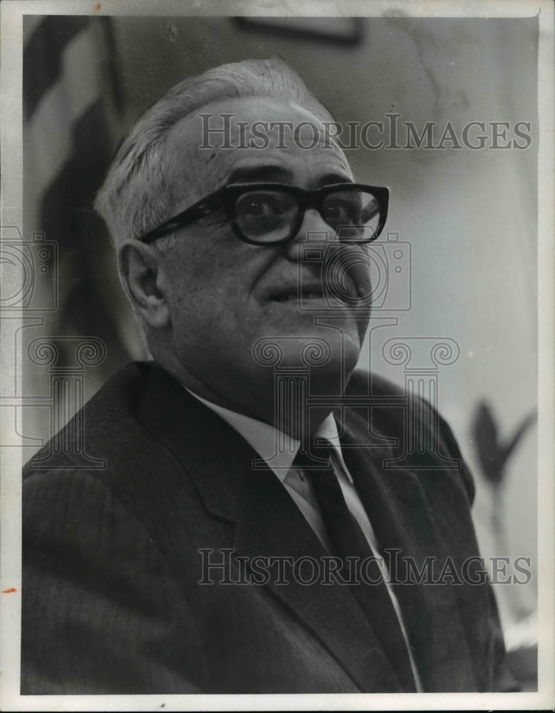 1969 Press Photo State Rep George E Tablack Of Youngstown OH - Historic Images