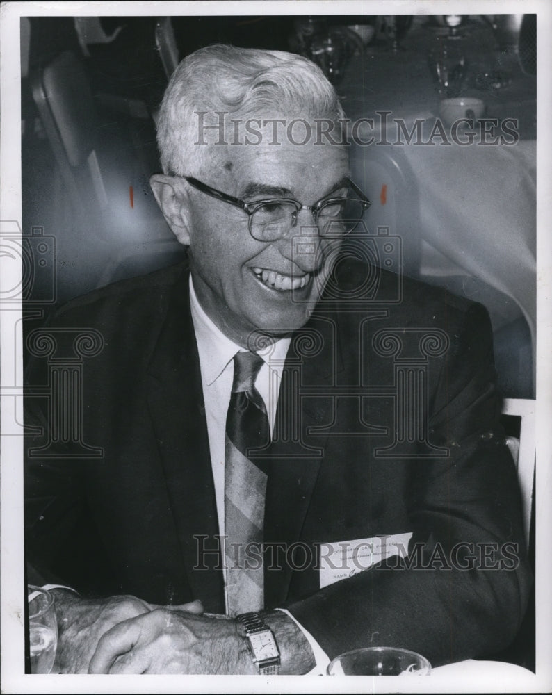 1969 Press Photo Earl Southam, volunteer in Coronary Drug Project- Historic Images