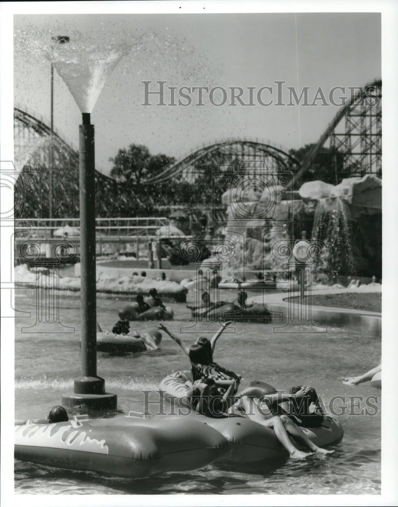 1998 Press Photo Soak City Amusement Park- Historic Images