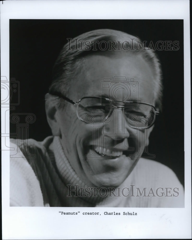 1990 Press Photo Charles Schulz- Historic Images