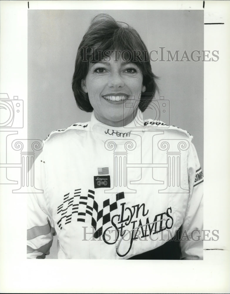 1992 Press Photo Lyn St. James- Historic Images