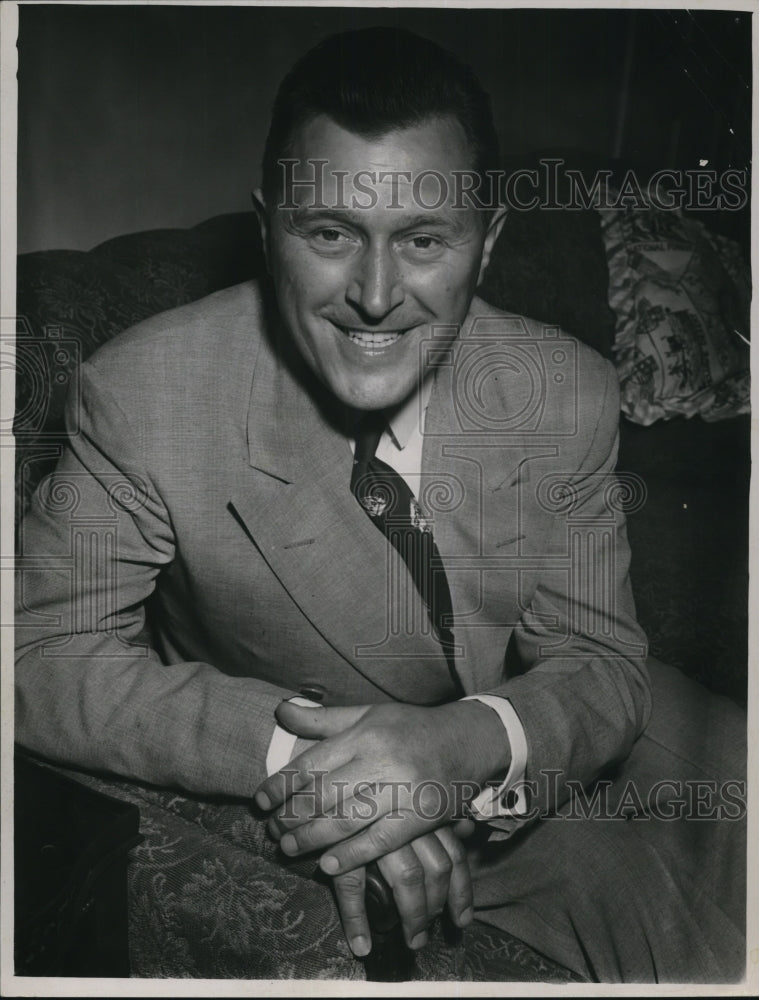 1951 Press Photo Municipal Judge  Vanik- Historic Images