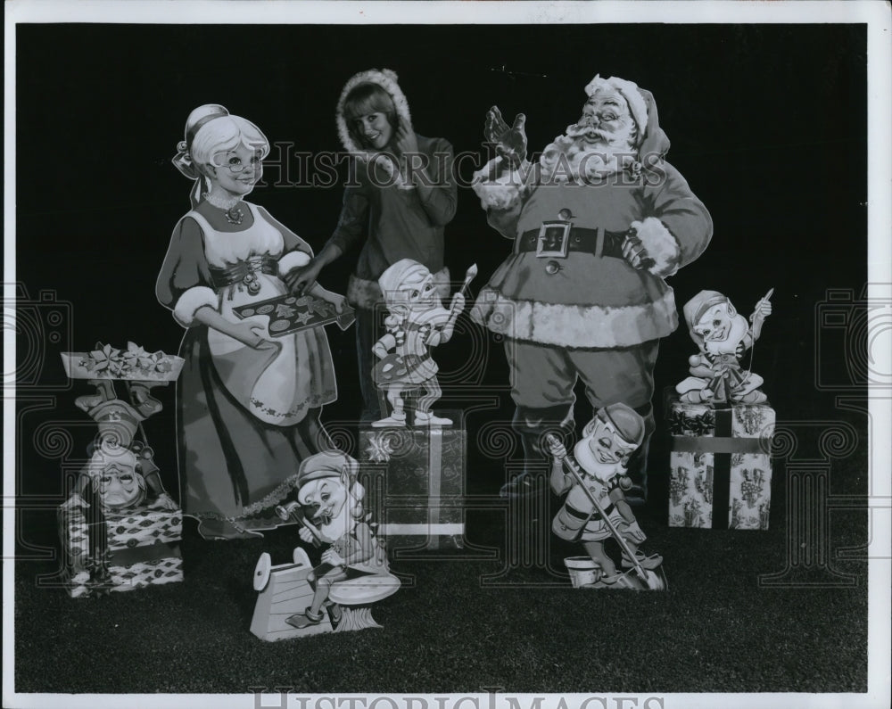 1968 Press Photo Santa Claus- Historic Images