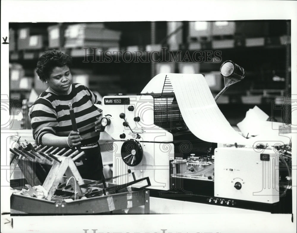 1991 Press Photo AM International Multigraphics Division Plant in Mount Prospect- Historic Images