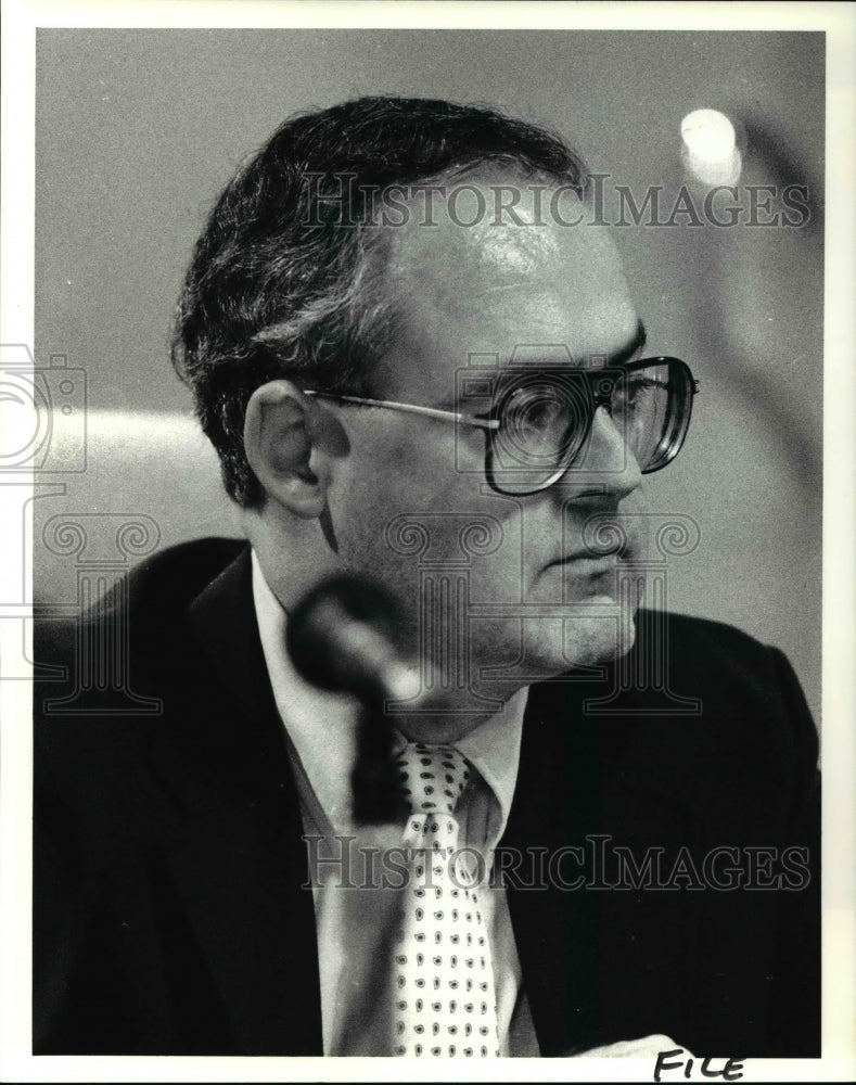 1990 Press Photo Mayfield Hts City Councilman Robert G Tribby- Historic Images