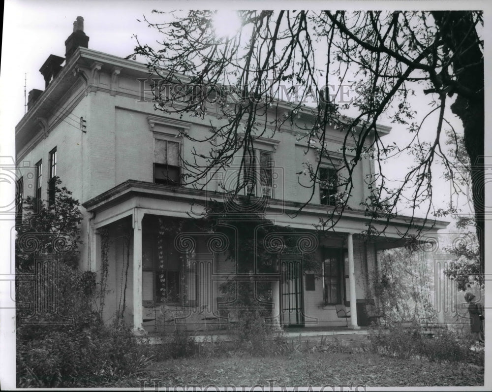 1961 Press Photo Site of William H. Taft&#39;s Birthplace at Cincinnati- Historic Images