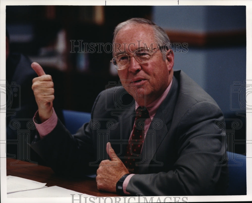 1999 Press Photo W.R. Timken, Jr., chairman, president and CEO- Historic Images