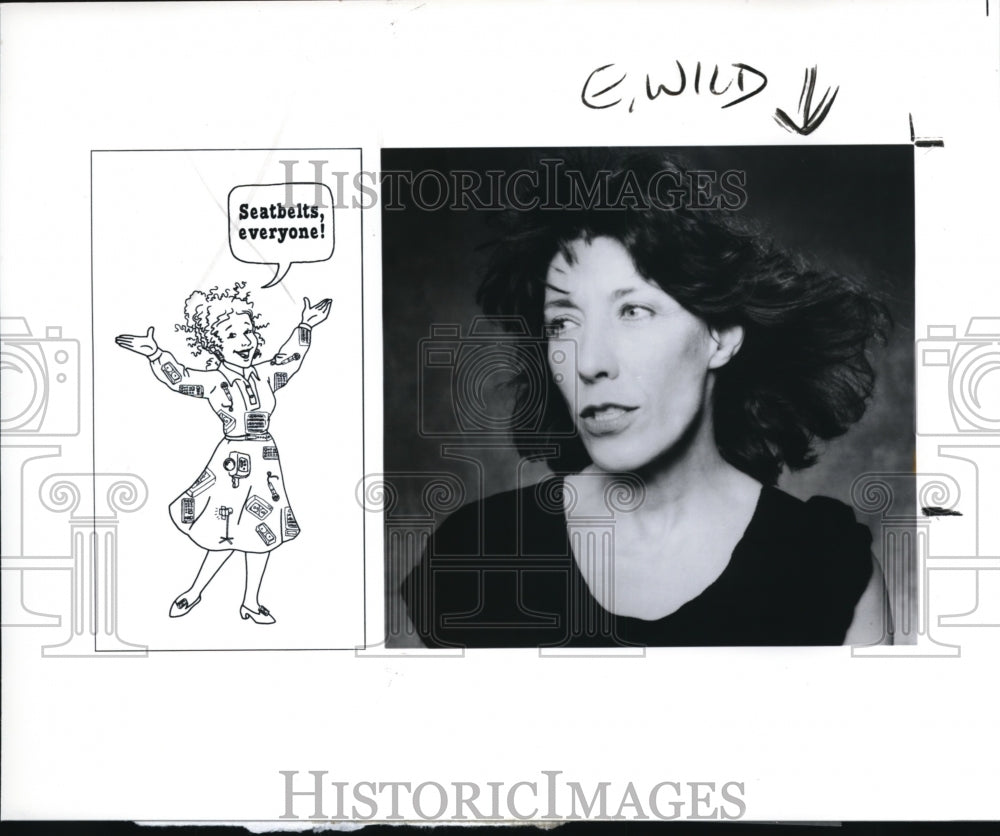 1994 Press Photo Lilly Tomlin, actress- Historic Images