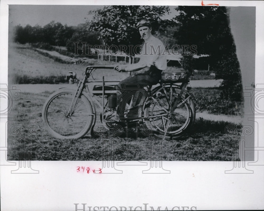 1968 Press Photo The historical bicycle- Historic Images