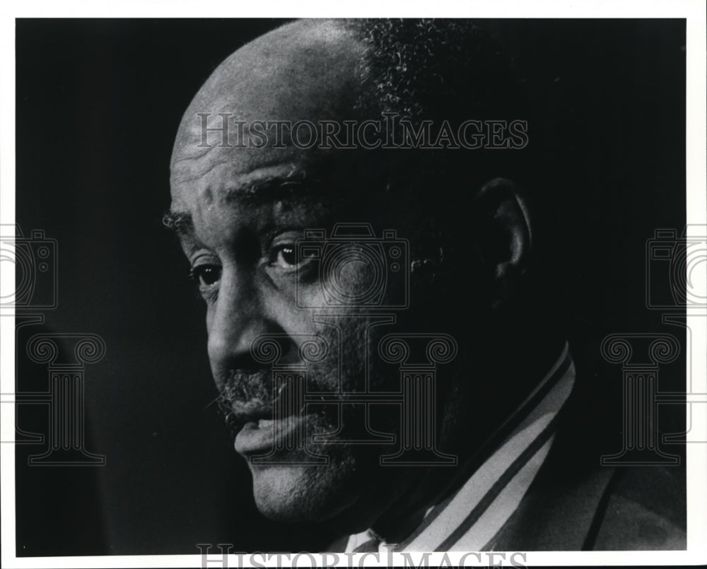 1991 Press Photo School Board Member, Stanley Tolliver- Historic Images