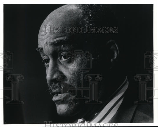 1991 Press Photo School Board Member, Stanley Tolliver- Historic Images