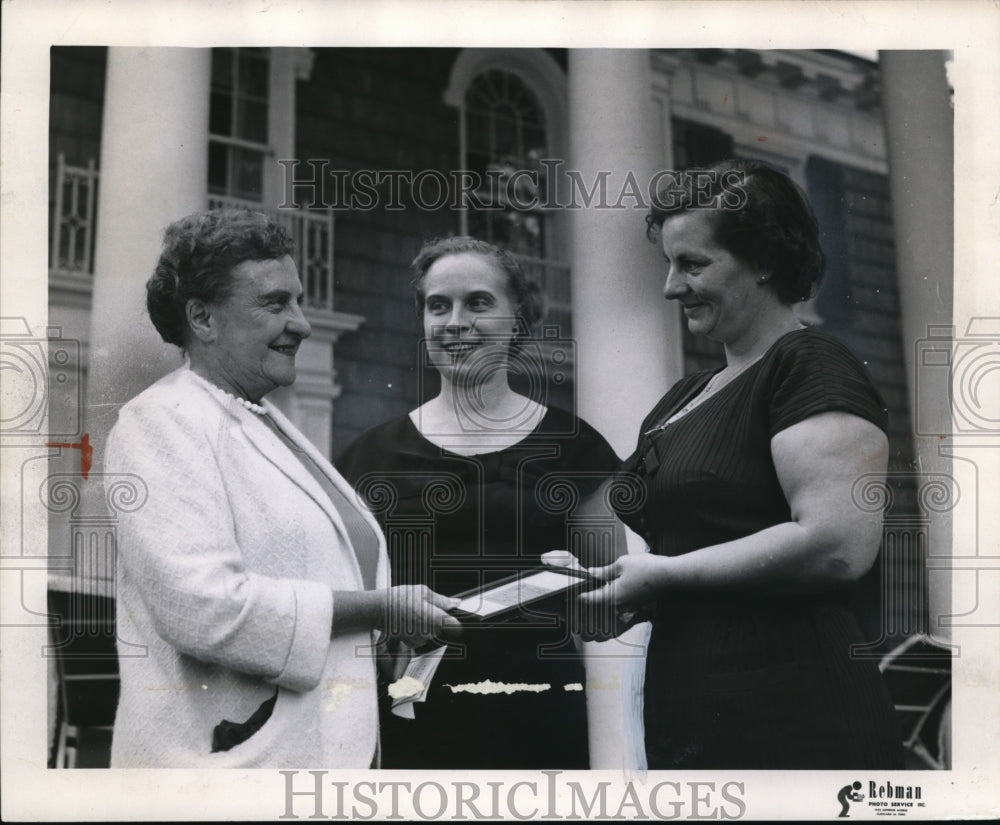 1958 Press Photo National Association of Letter Carriers Ladies Auxiliary- Historic Images