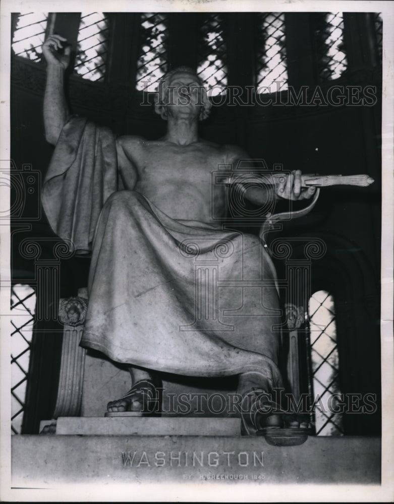 1960 Press Photo Horatio Greenough, a Bostonian transplanted to Florence, Italy- Historic Images