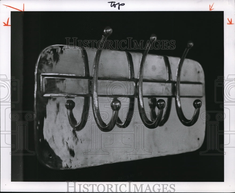 1979 Press Photo Brass Decorative Hardware- Historic Images