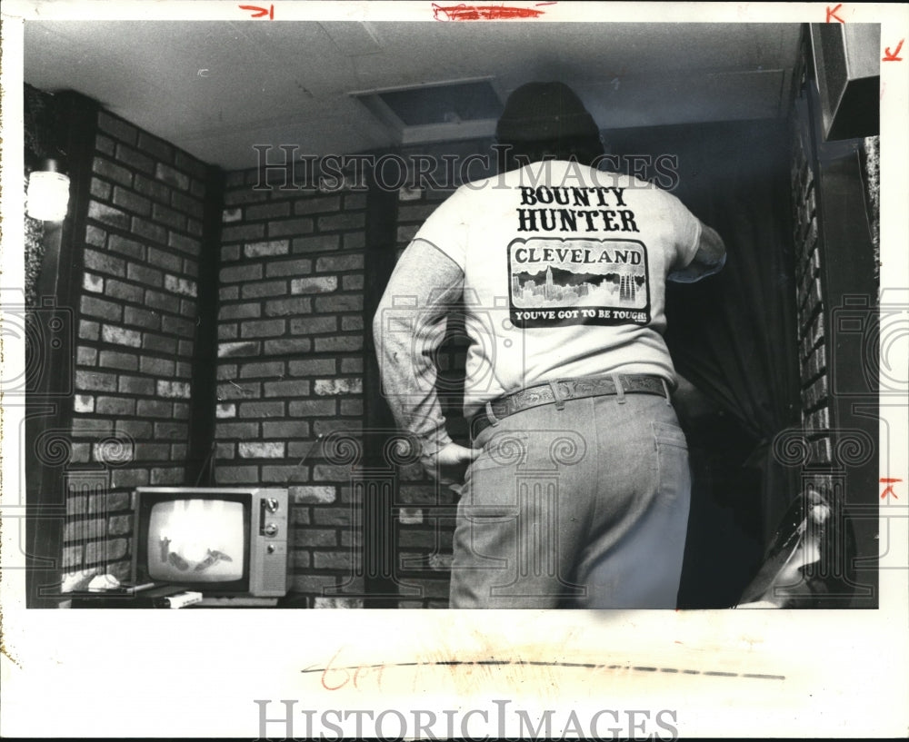 1980 Press Photo The Cleveland Bounty hunters- Historic Images