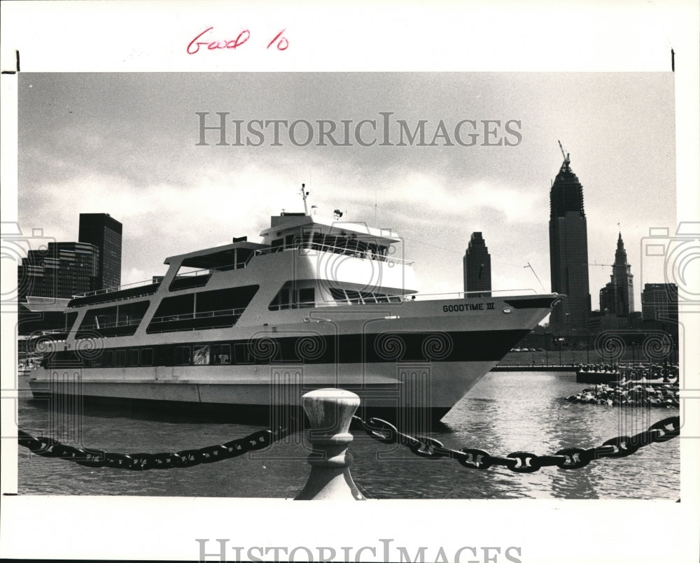 1992 Press Photo The new Goodtime III ready to sail- Historic Images