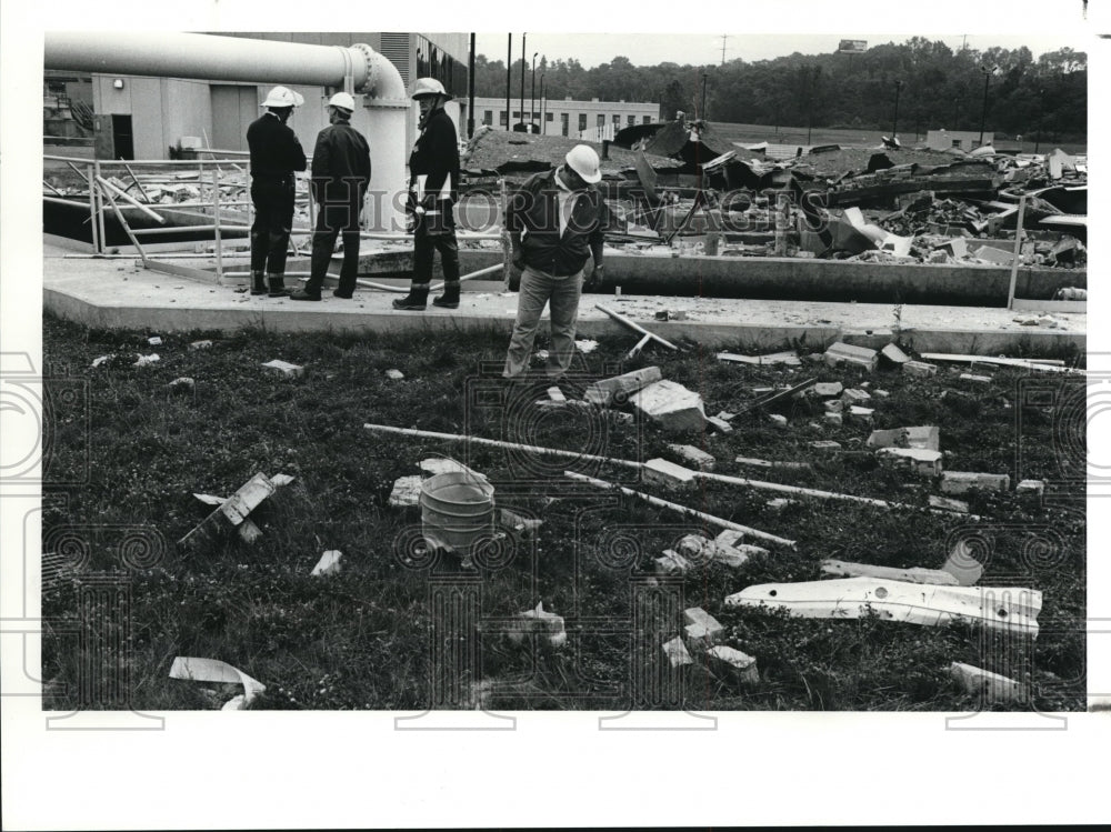 1990 Press Photo Southerly Sewer District- Historic Images