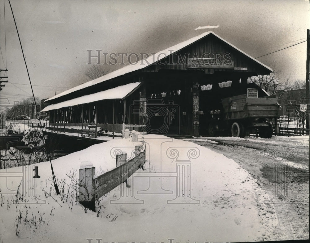 1966 Press Photo Covered Bridges - 69- Historic Images