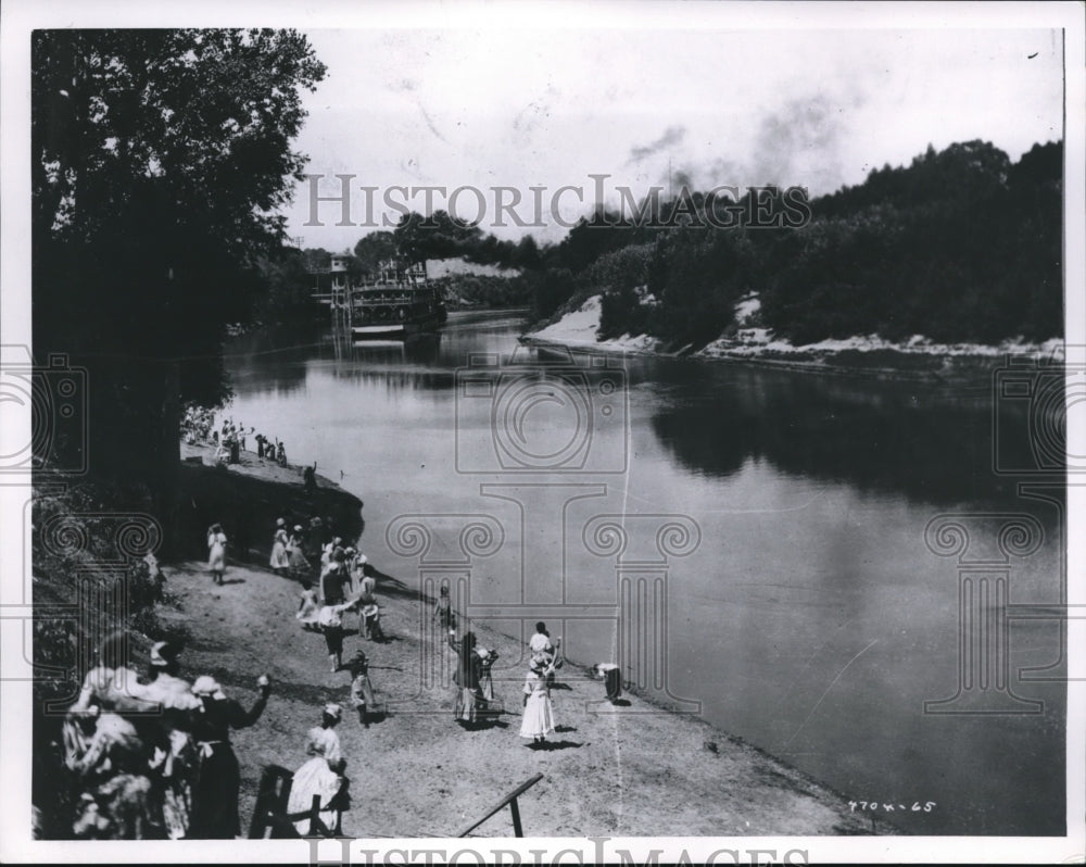 1969 Press Photo Showtime boat on the river- Historic Images