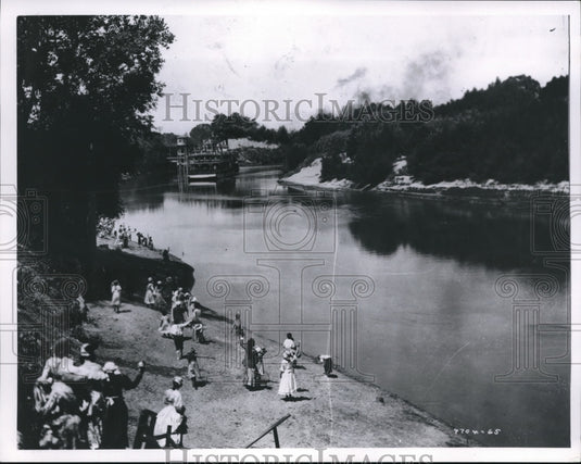 1969 Press Photo Showtime boat on the river- Historic Images
