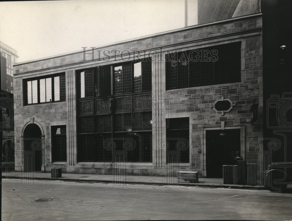 1929 Press Photo City Club- Historic Images