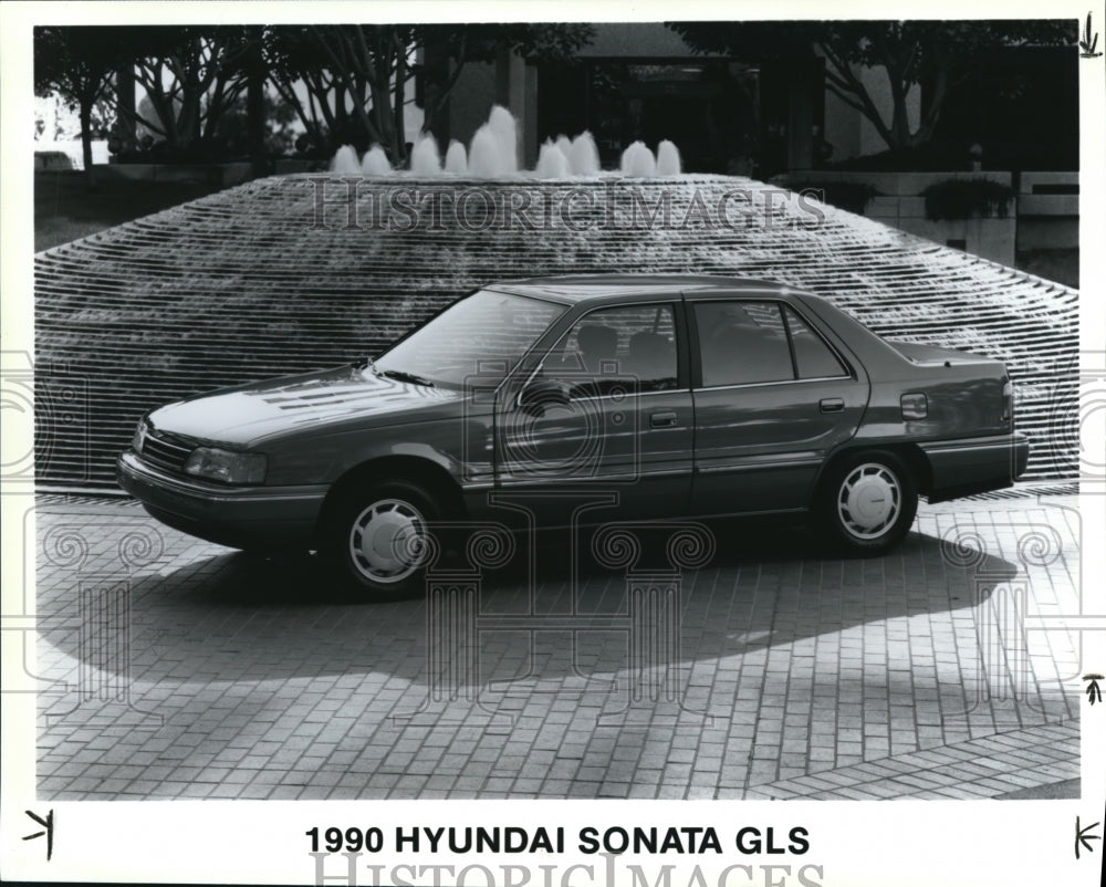 1991 Press Photo The Hyundai Sonata GLS- Historic Images