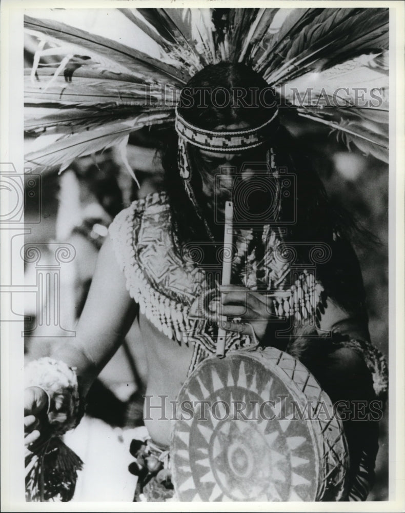 1992 Press Photo Danza Azteca de Anahuac- Historic Images