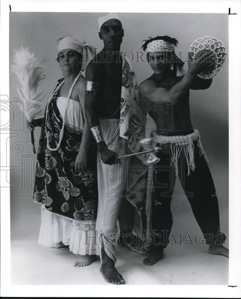 1990 Press Photo The Group Alafia- Historic Images