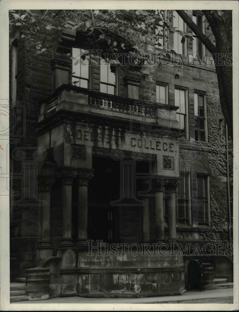 1938 Press Photo Administration bldg, Adelbert College- Historic Images