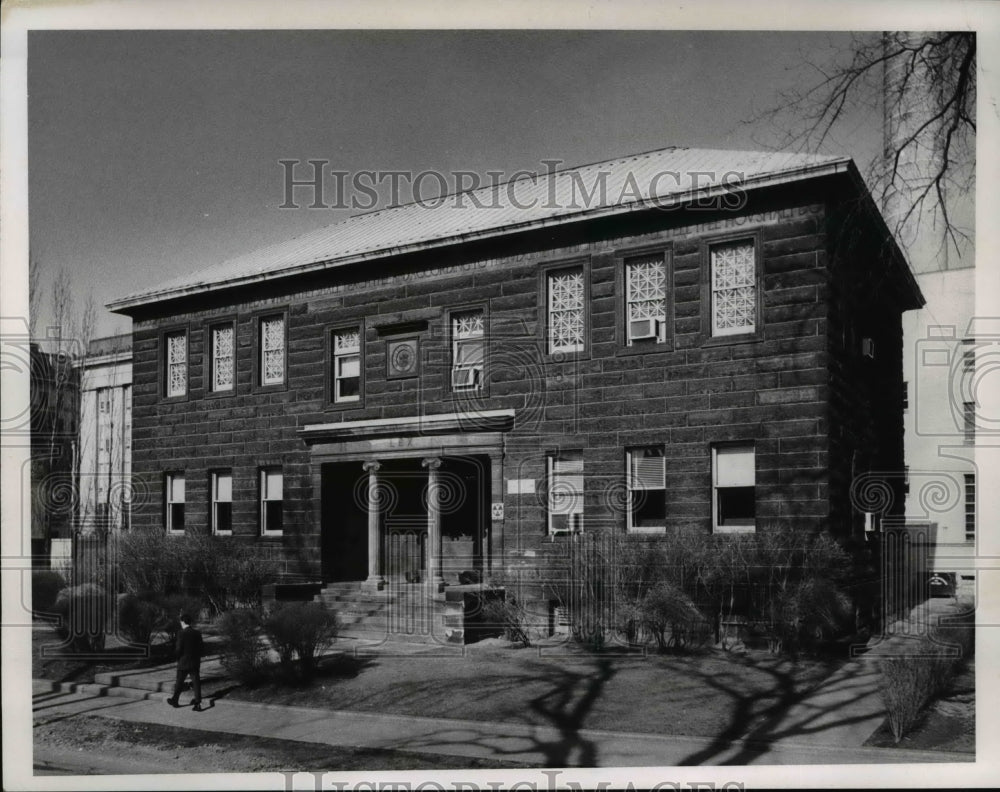 1966 Press Photo Western Reserve University Law School, 2145 Adelbert Rd SE- Historic Images