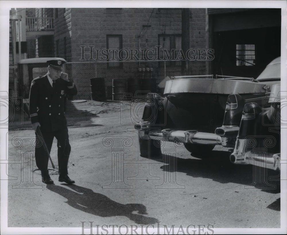 1969 Press Photo Fairhill Auto Wash where two men were killed- Historic Images