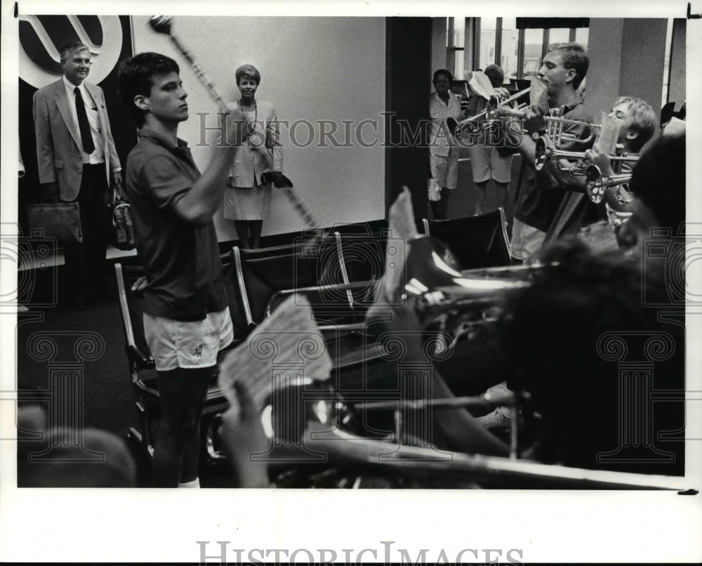 1988 Press Photo Strongsville High School Marching Band - cva57396- Historic Images