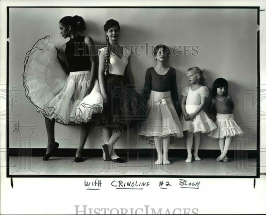1987 Press Photo Shot at Cleveland Ballet's Studio E - cva58430- Historic Images