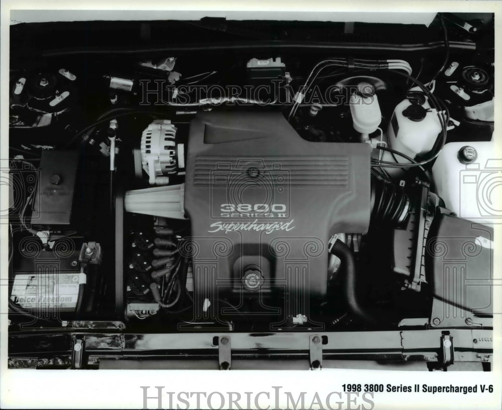 1999 Press Photo 3800 Series II Supercharged Engine- Historic Images